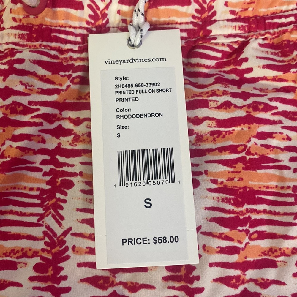 🆕💕✨🐳Women's Vineyard Vines Printed Pull On Short!NWT - Picture 5 of 8